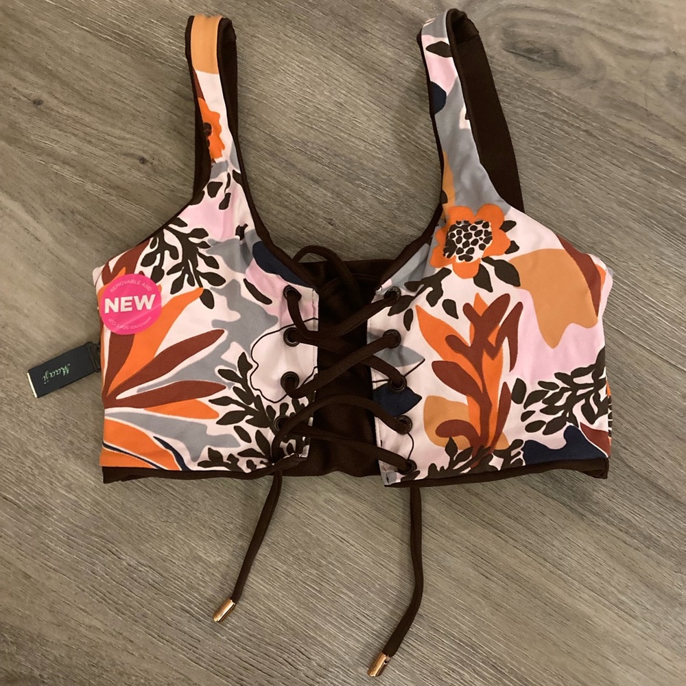Maaji reversible bikini top